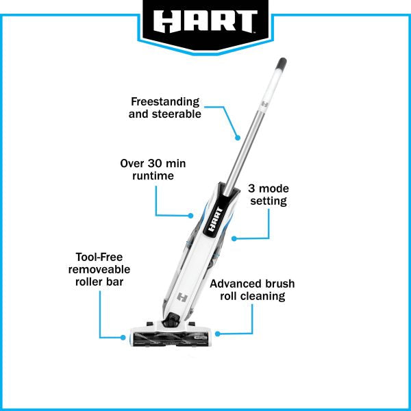 20-Volt High Capacity Cordless Stick Vacuum (Battery Not Included)
