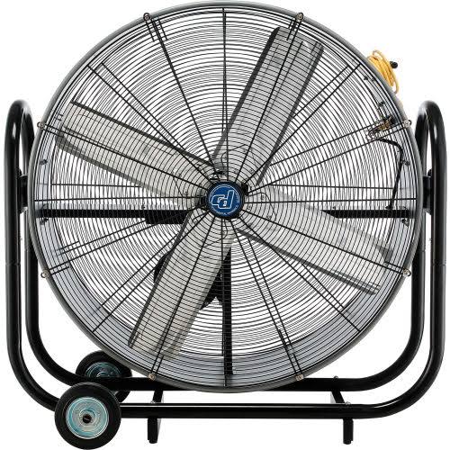 36x22 Portable Tilt Drum Blower Fan, Belt Drive