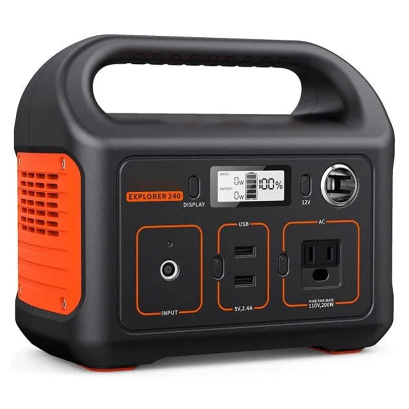 portable power station explorer 240 240wh backup lithium battery
