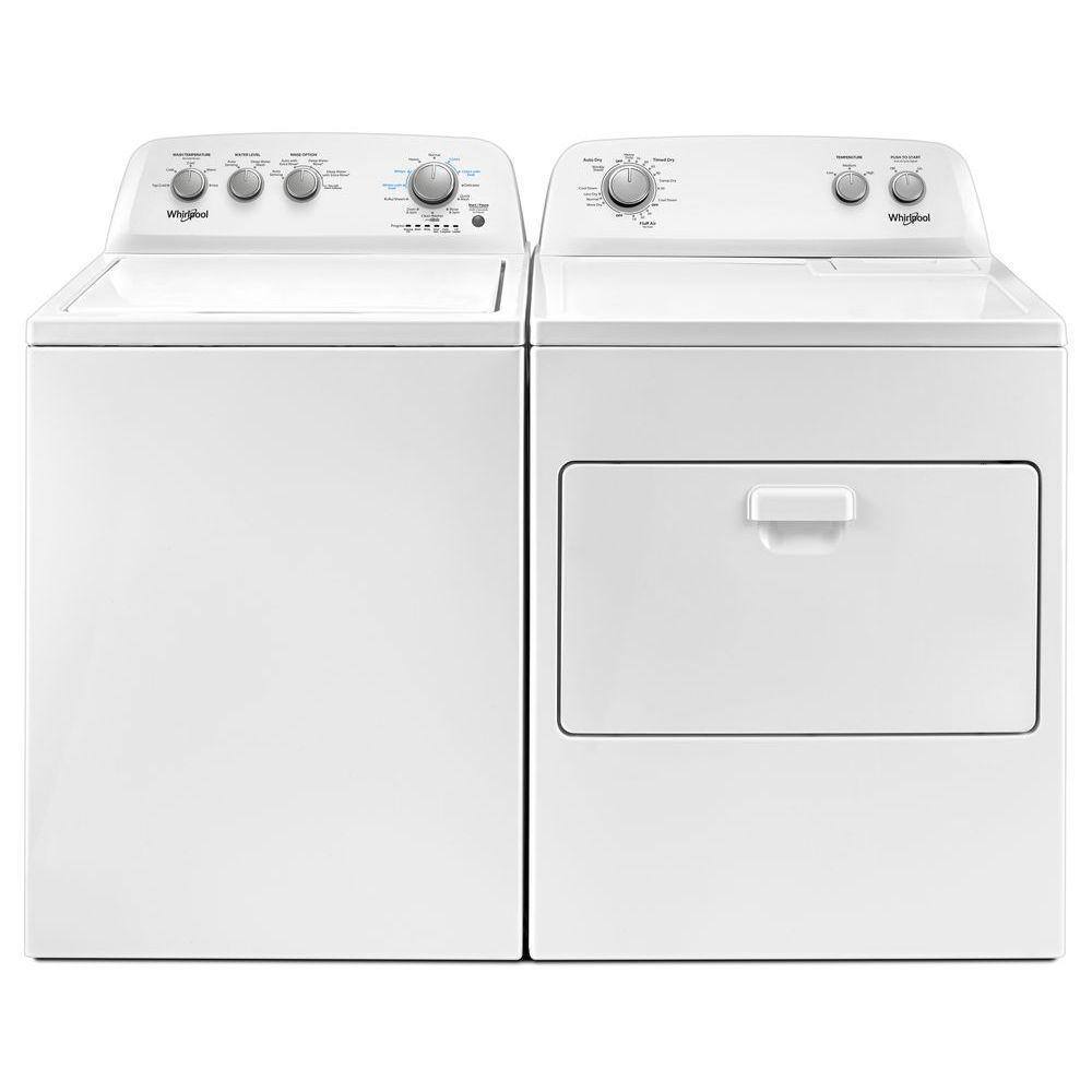 7.0 cu. ft. Electric Dryer, AutoDryTM System, Wrinkle ShieldTM, White