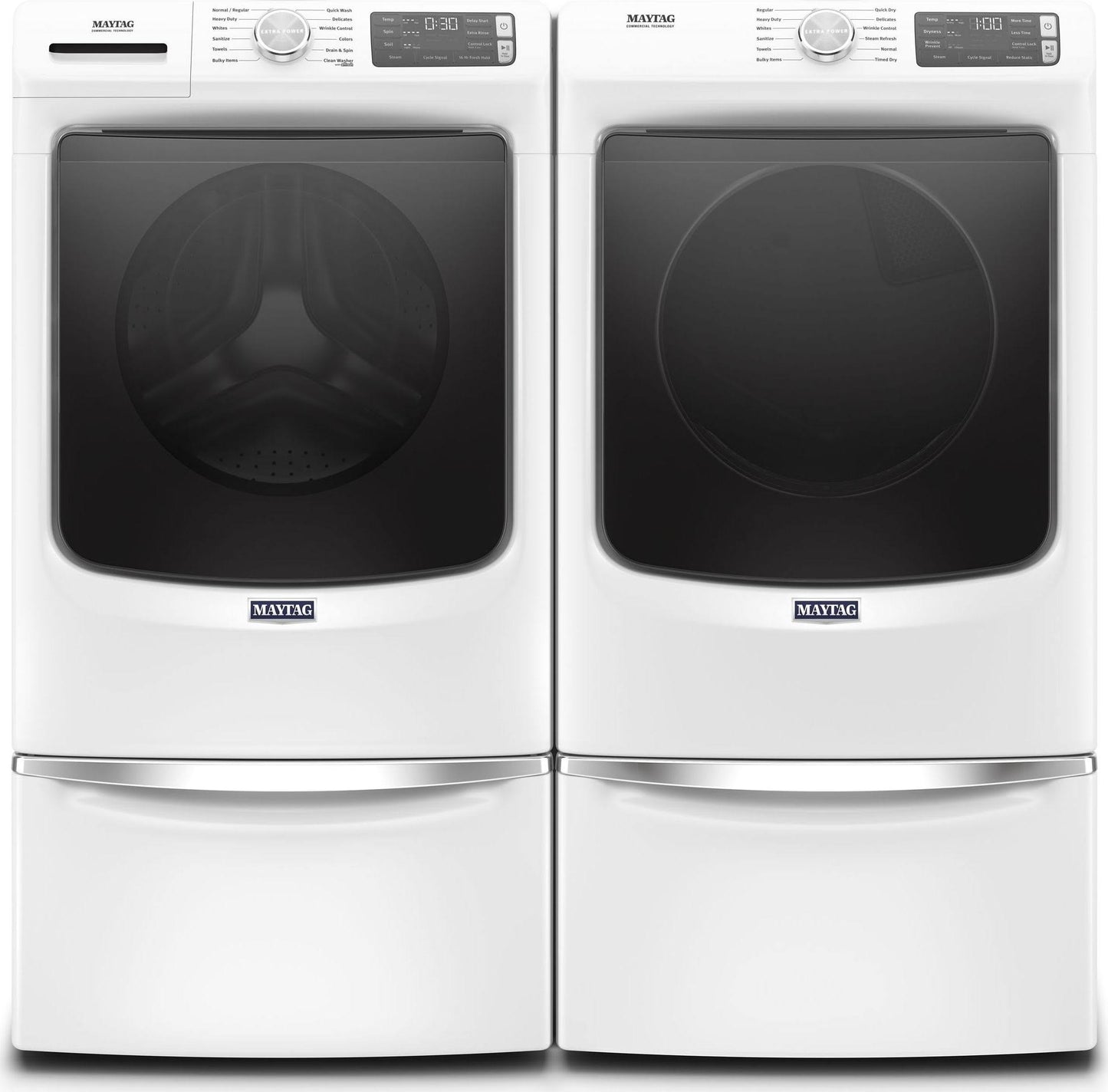MED6630HW Front-Loading Electric Dryer - White