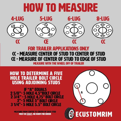 2-Pack Trailer Tire On Rim ST205/75D15 205/75 D 15 in. LRC 5 Hole White Spoke