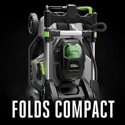 Power+ LM2101 21-Inch 56-Volt Lithium-ion Cordless Lawn Mower 5.0Ah Battery