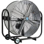 36x22 Portable Tilt Drum Blower Fan, Belt Drive