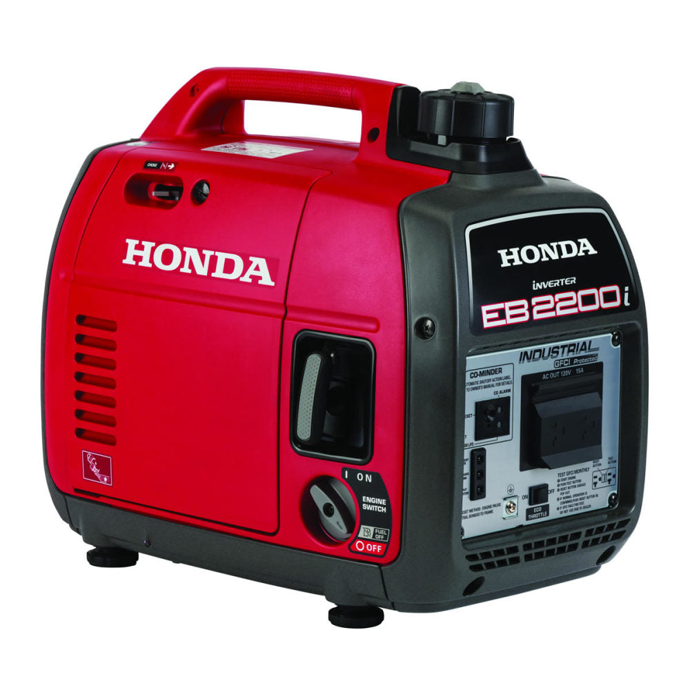 Industrial Generator Gas 121cc 2200W with CO Minder EB2200ITAN from Honda
