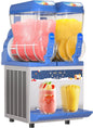 Commercial Slushy Machine - 1000W 30L Tanks Slush Maker Machine 304 Stainless Steel Commercial Margarita Machines Efficient Cooling the Ideal Slushie Maker for Bars Cafes Restaurants