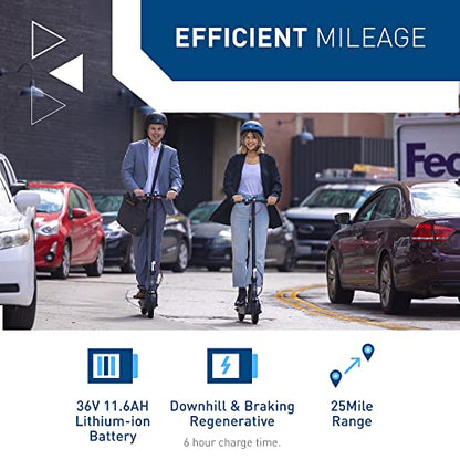 Hiboy S2 Pro Folding Electric Scooter, 500W Motor, 10" Solid Tires