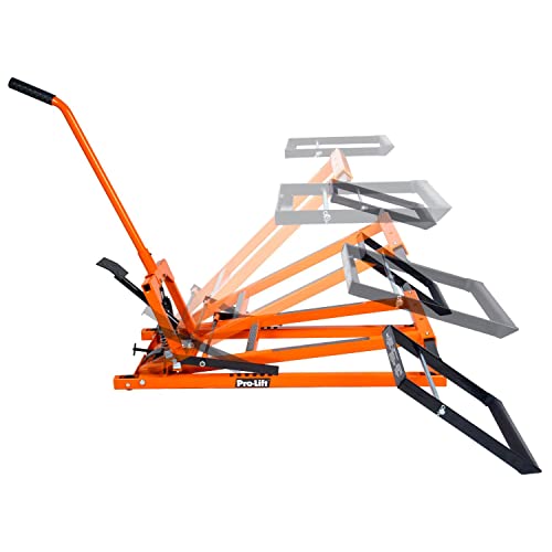 Pro-LifT Lawn Mower Lift Jack - 350 Lbs Capacity for Tractors and Zero Turn Lawn Mowers