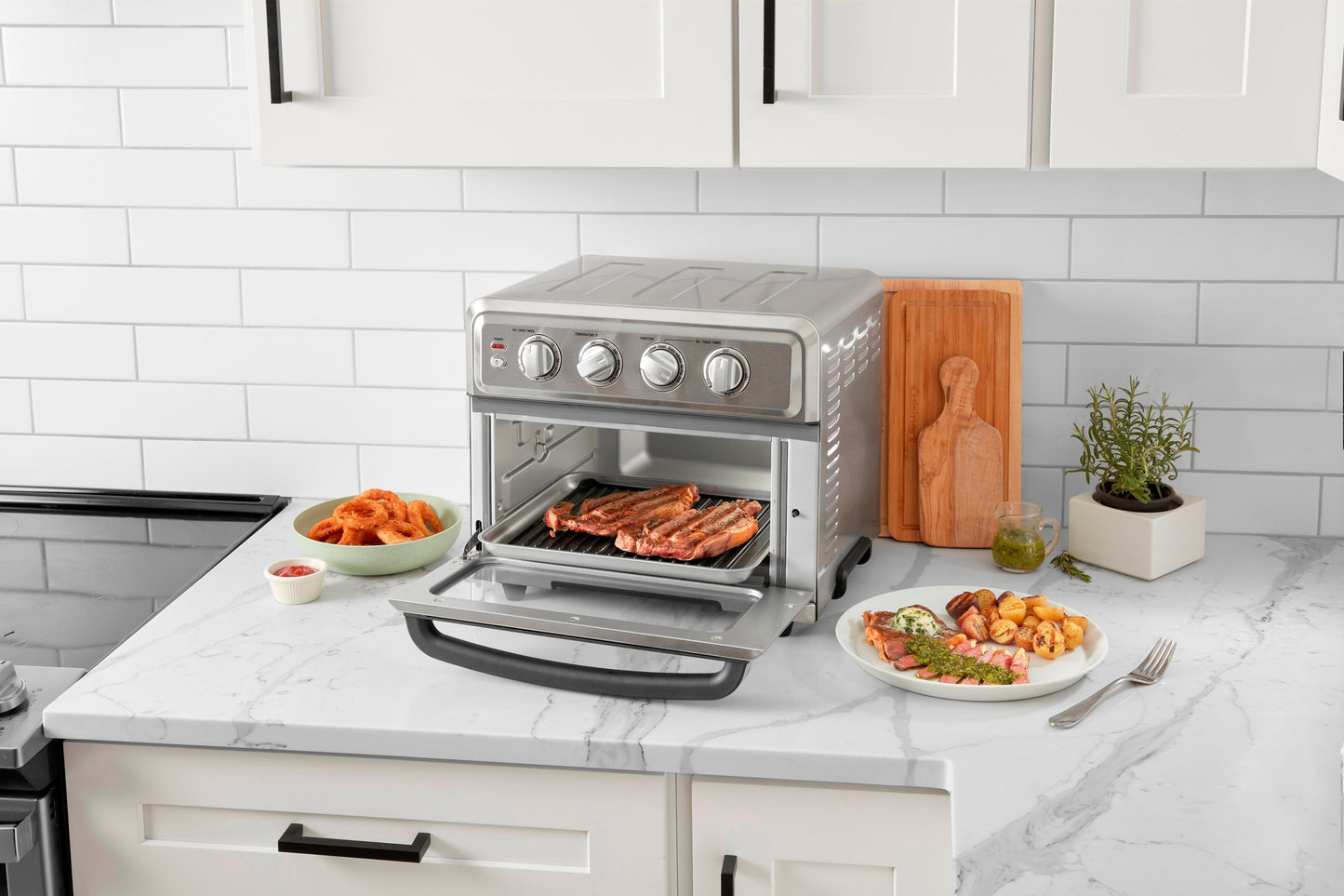 Cuisinart – Air Fryer Toaster Oven with Grill – Stainless Steel