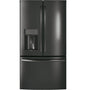 Appliances PFE28KBLTS 36 Inch French Door Refrigerator Black Stainless Steel