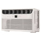 8,000 BTU Window Air Conditioner with WiFi & Remote, Multi-Speed, Eco Mode, White