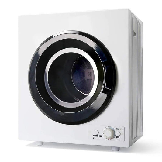 3.5 Cu. ft. Portable Dryer – White Black