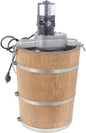 6 qt Country Ice Cream Maker Classic Wooden Tub Country Electric Motor