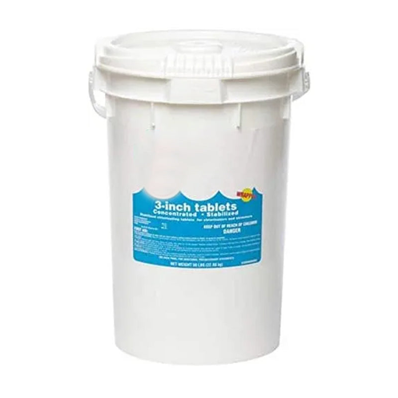 3 INCH CHLORINE TABLETS – 50 LBS