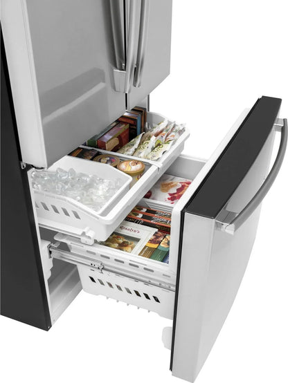 27.0 Cu. ft. Fingerprint Resistant Stainless Steel French Door Refrigerator