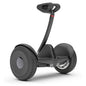 Smart Self Balancing Electric Scooter with LED light, Portable and Powerful, White and Black