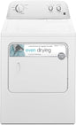 29′′ Front Load Electric Dryer with Wrinkle Guard and 7.0 Cubic Ft. Total Capacity, White
