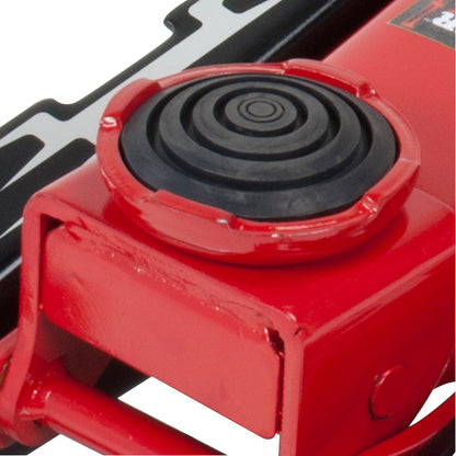 Black/Red Fast Lift Service Jack 3.5 Ton Capacity