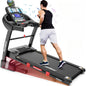 4.5HP Foldable Treadmill, 15 Auto Incline Levels, 10MPH Speed, 300LB Capacity, Home Exercise Machine