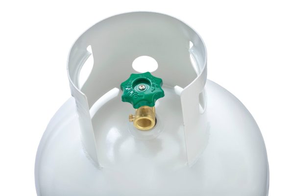 100 lb Steel Propane Cylinder POL Valve (Ships Empty)