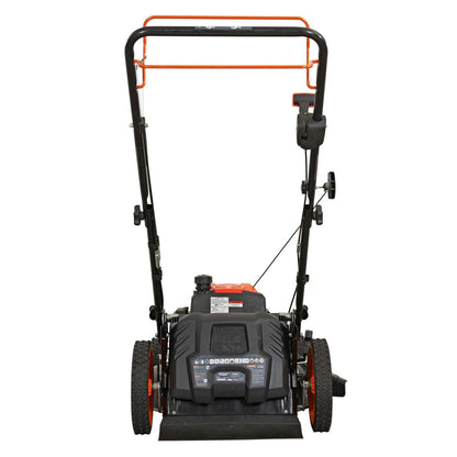 YG2860 22′′ 201cc 3-in-1 Gas Self-Propelled Lawn Mower with CVT and High Wheels