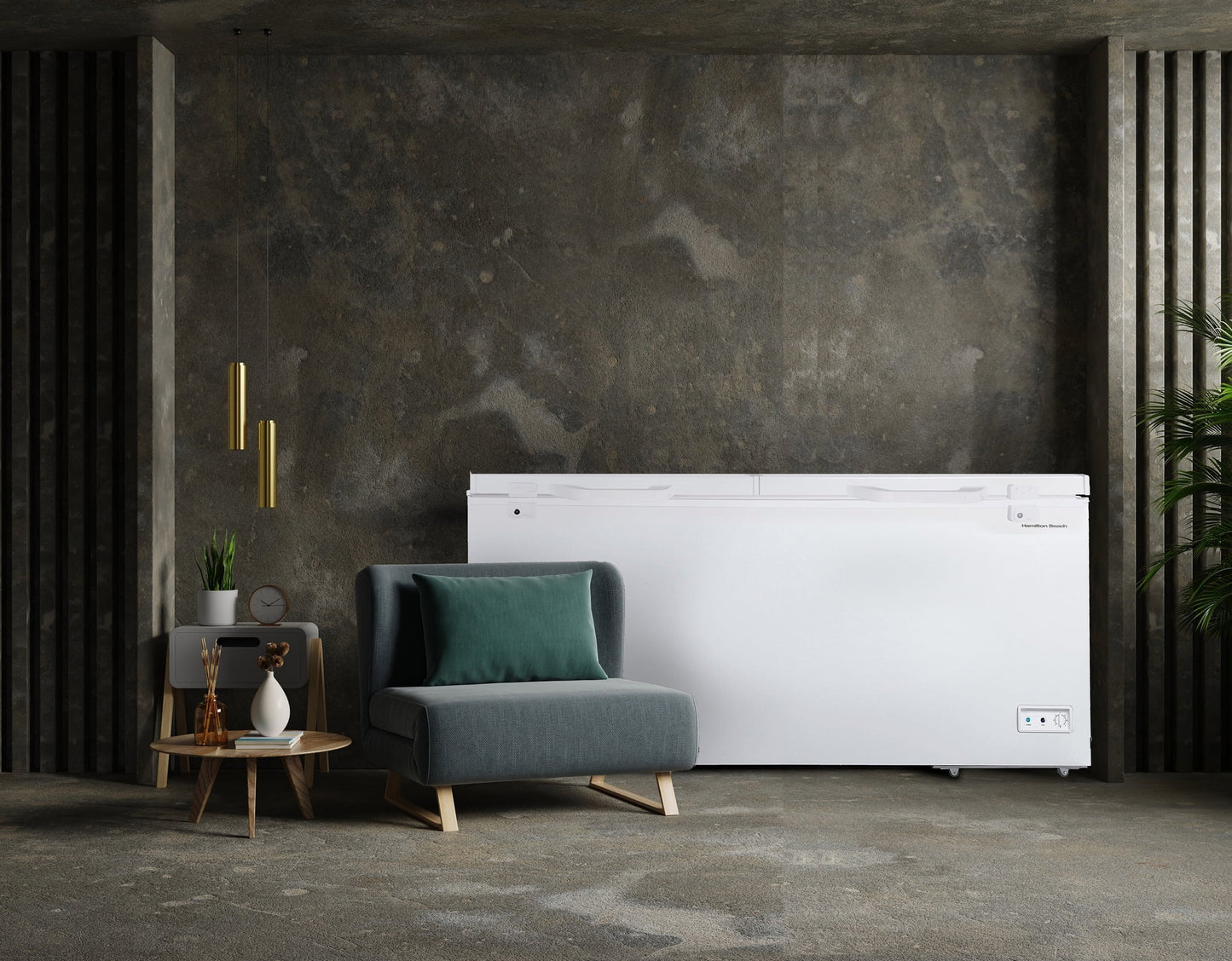 Beach 21 Cu. ft. Chest Freezer, Double Doors, HZ9212, White