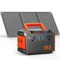 150W Peak Solar Generator with 30W Solar Panel with AC Outlet