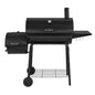 30 CC1830S Steel Charcoal Grill with Offset Smoker
