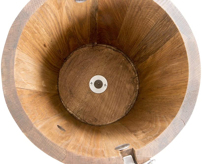 6 qt Country Ice Cream Maker Classic Wooden Tub Country Electric Motor